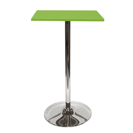 Spectrum Bar Table With Tulip Base - Green